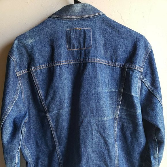Levi Strauss Denim Blue Jean Jacket Size Medium - Picture 2 of 5